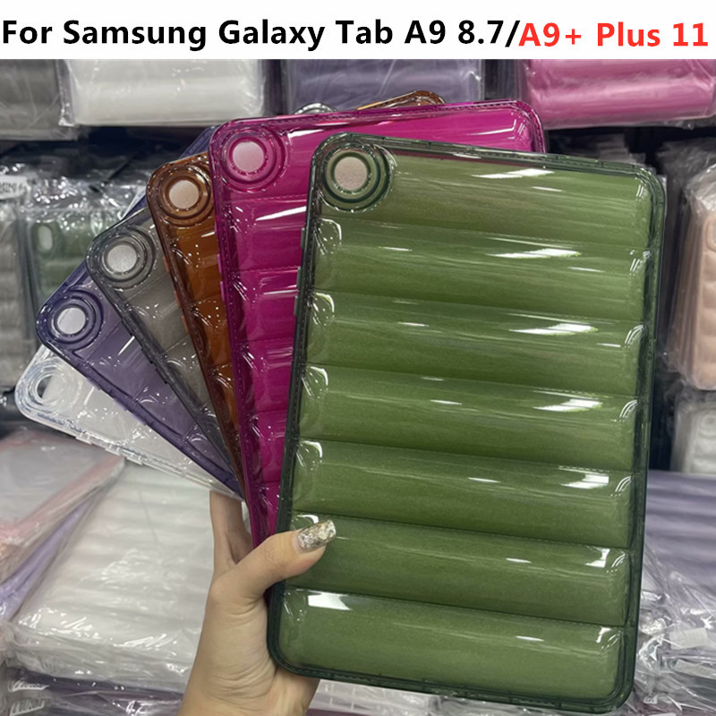 เคสแท็บเล็ต แบบใส บางพิเศษ สําหรับ Samsung Galaxy Tab A9 Case X110 X115 X117 A9 Plus X210 X216B X218U