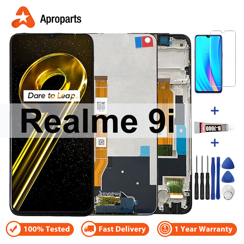 สําหรับ OPPO Realme 9i RMX3491 RMX3612 4G 5G จอแสดงผล LCD Touch Screen Digitizer Assembly Replacemen