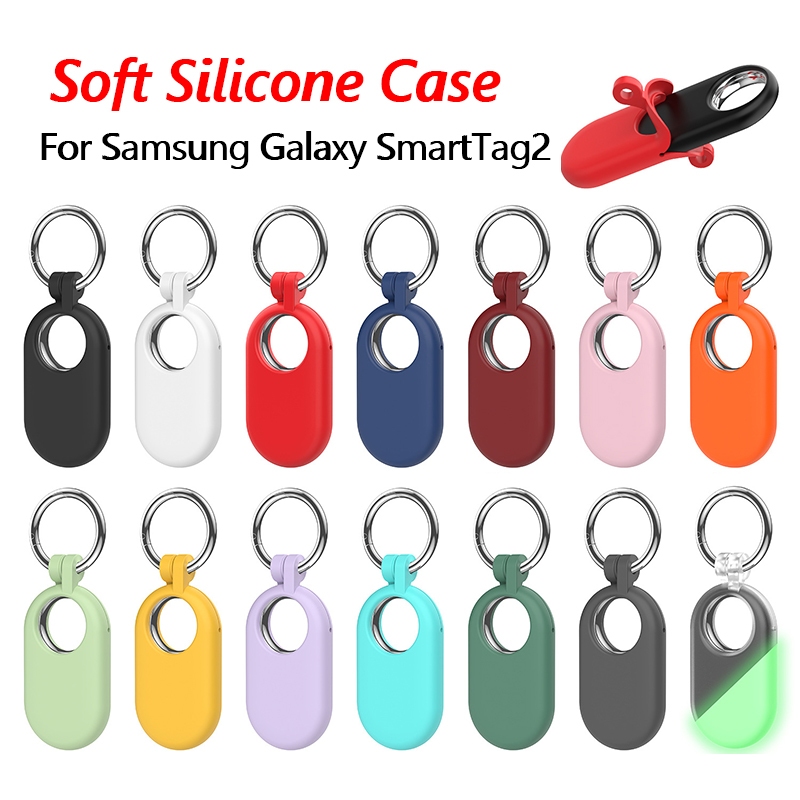 เคสซิลิโคนนิ่ม ป้องกันรอยขีดข่วน สําหรับ Samsung Galaxy SmartTag2 SmartTag 2