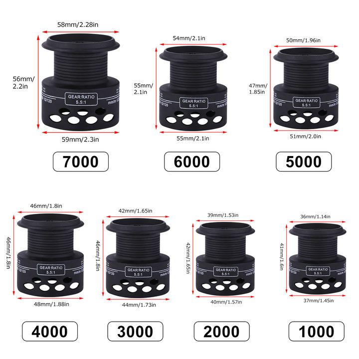 [ฟรีของขวัญ] Sougayilang รอกตกปลา 12BB อัตราทดเกียร์ 5.2:1 ความเร็วสูง หมุนได้ พร้อมสายเบ็ด อลูมิเนียม และรอกตกปลา — صورة 3
