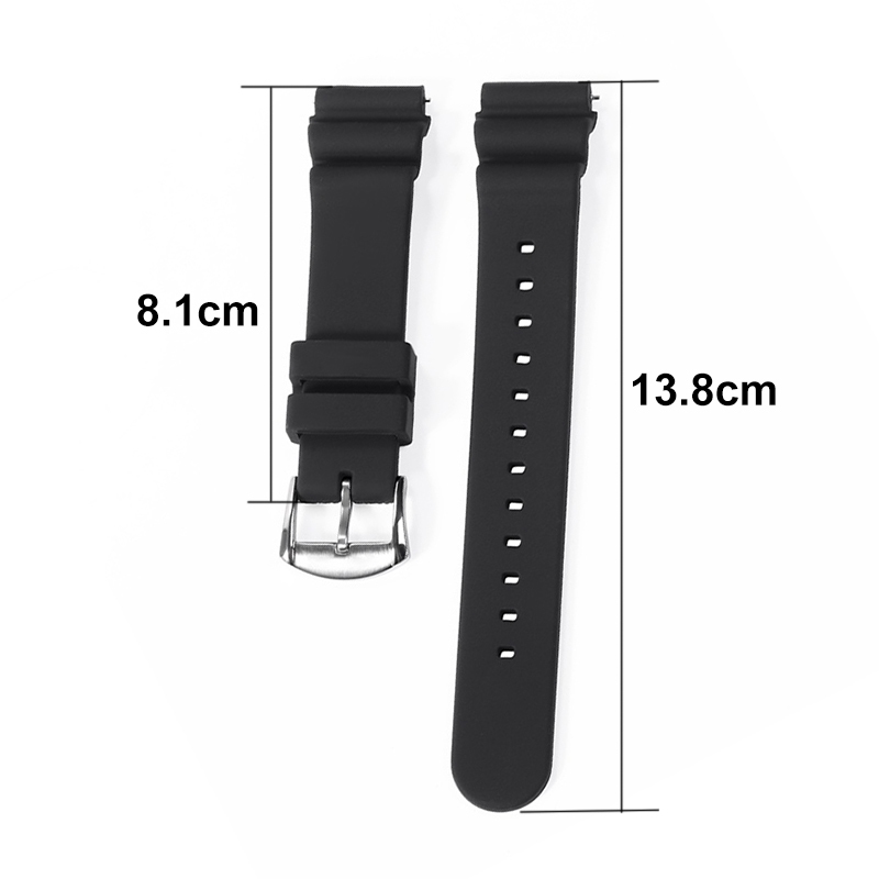 สายนาฬิกาข้อมือซิลิโคน Seiko 20 มม. 22 มม. กันน้ํา สําหรับผู้ชาย