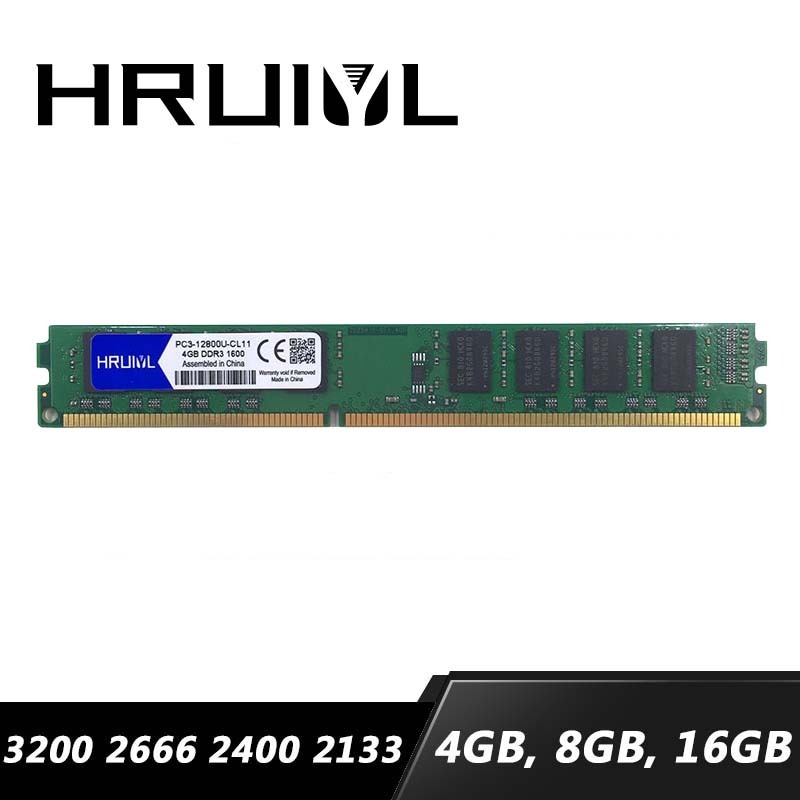 หน่วยความจํา DDR3 PC RAM 8GB 4GB 2GB 1066 1333 1600 1866 mhz DDR3 8G 4G 2G สําหรับคอมพิวเตอร์ตั้งโต๊ะ