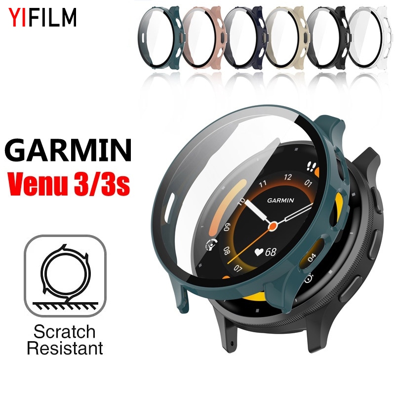 ฟิล์มกระจกนิรภัยกันรอยหน้าจอ แบบแข็ง สําหรับ Garmin Venu 3 3s Garmin Venu 3s