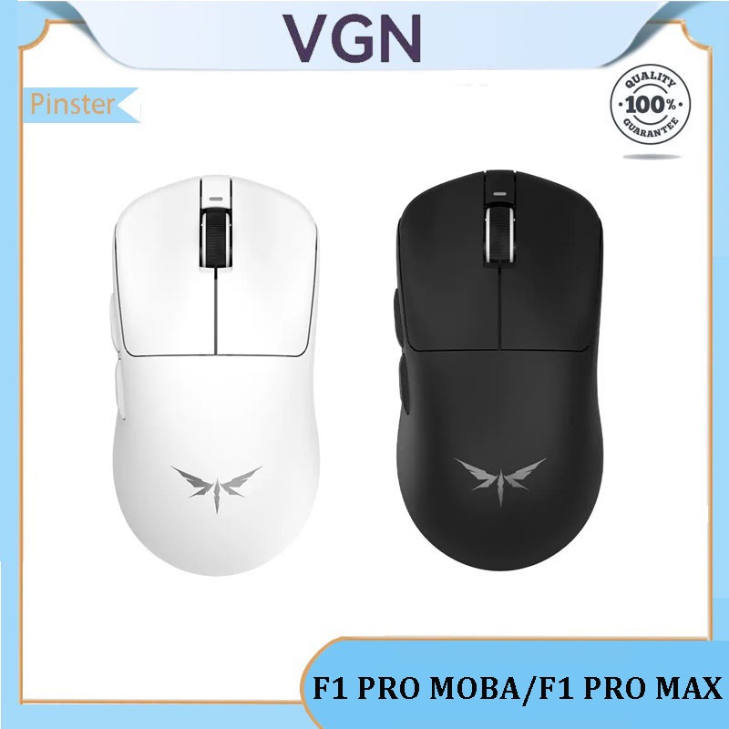 【พร้อมส่ง】VGN F1 PRO MOBA/F1 PRO MAX เมาส์ไร้สาย 2.4G มีสาย โหมดคู่