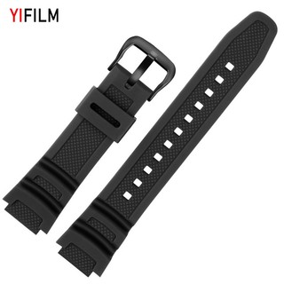 สายนาฬิกาข้อมือยางซิลิโคน กันน้ํา กันฝุ่น สําหรับ Casio F108 F-108WH W-216H W-218H W-215 W-752 W-S200H SGW-400/500H