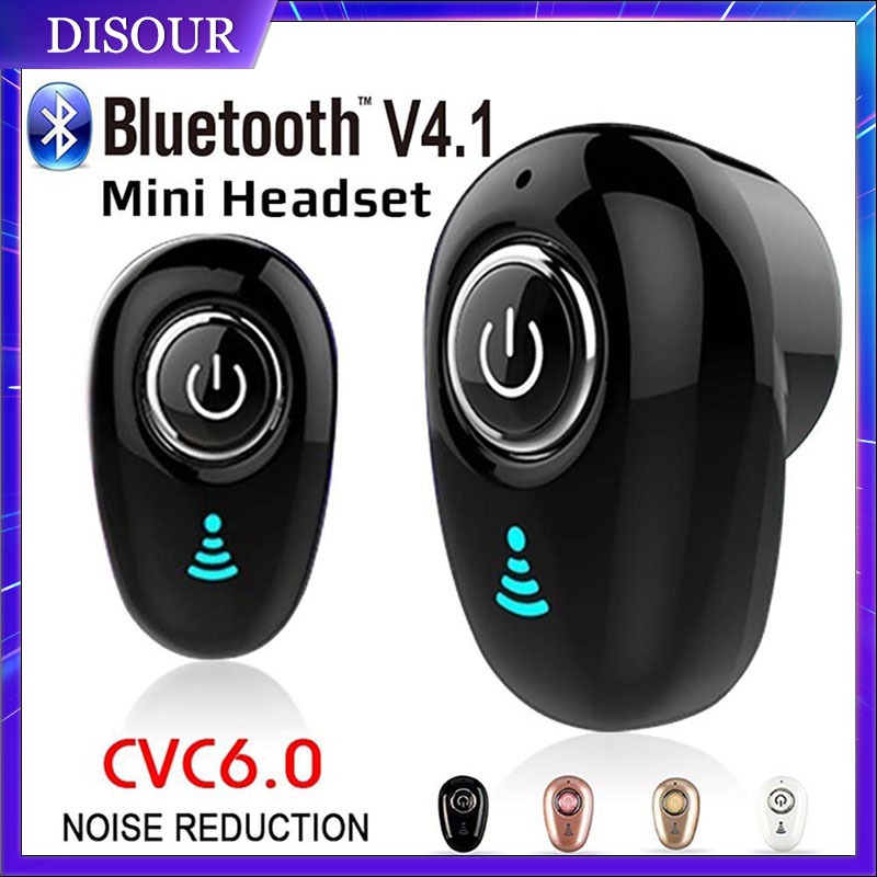 Disour S650 ชุดหูฟังสเตอริโอบลูทูธไร้สาย พร้อมไมโครโฟน สําหรับสมาร์ทโฟนทุกรุ่น