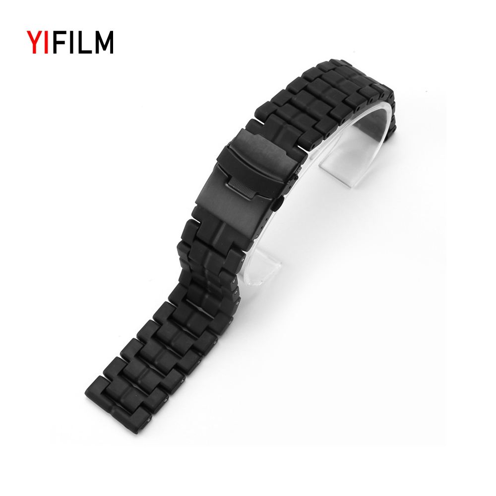 สายนาฬิกาข้อมือคาร์บอนไฟเบอร์ 23 มม. สําหรับ Luminox 3051 3050Luminox YIFILM