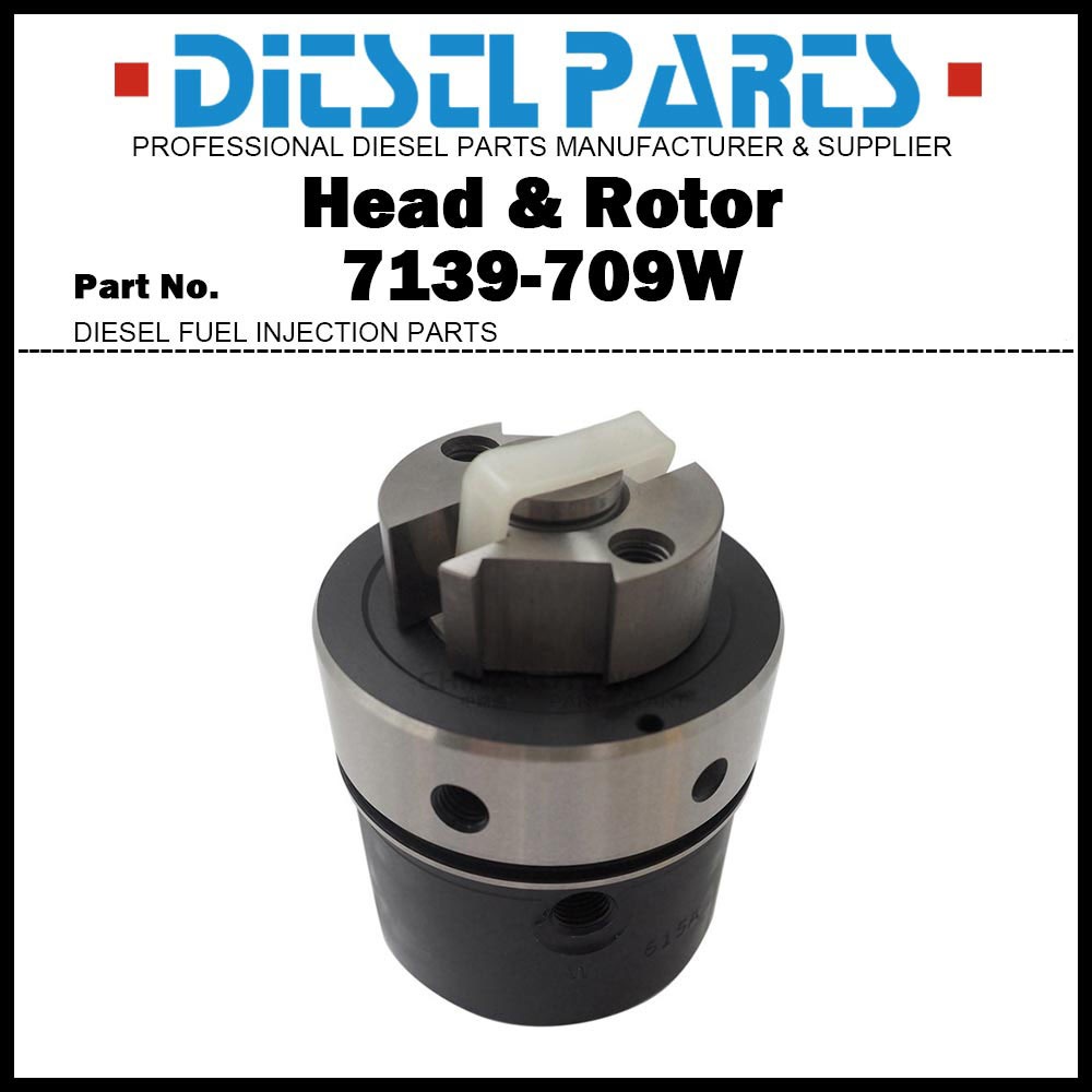 หัวไฮดรอลิกและโรเตอร์ 7139-709W C9NN9A579C หัวโรเตอร์สําหรับ FORD รถแทรกเตอร์ 3Cyl CAV ปั๊ม