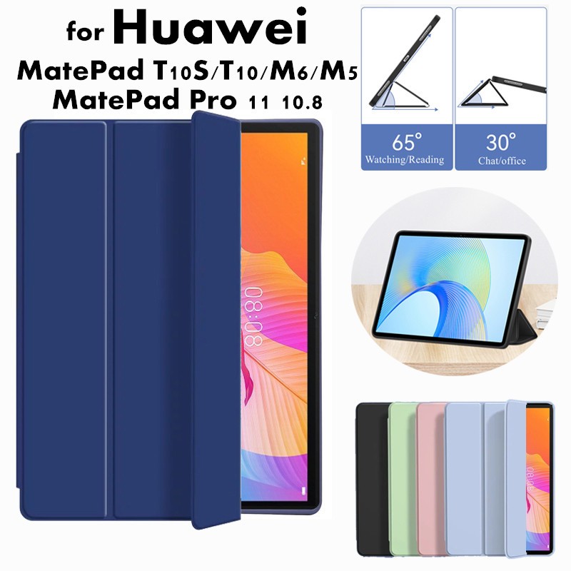 Magnetic Smart Tablet Case Cover For Huawei MatePad T10S T10 Se 10.4 10.1 Stand Case Huawei MatePad 