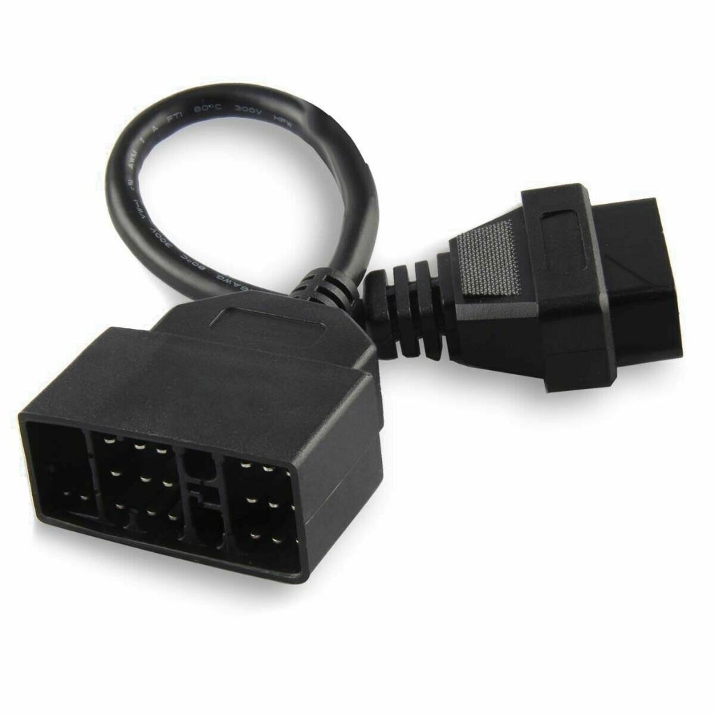อะแดปเตอร์แปลงสายเคเบิ้ล 22Pin OBD1 to 16Pin OBD2 สําหรับเครื่องสแกนเนอร์วินิจฉัย Toyota