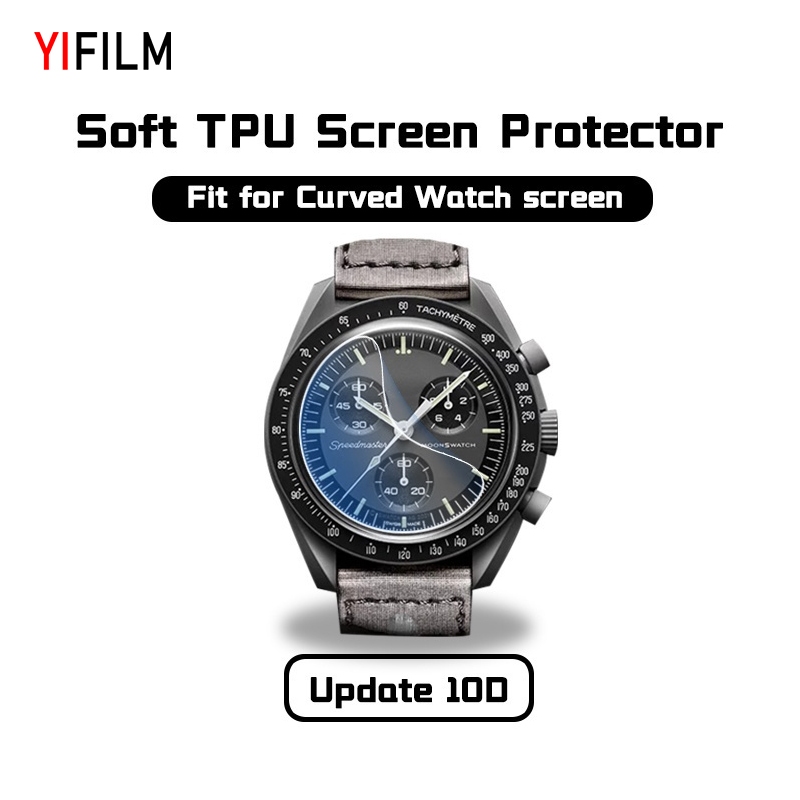 สําหรับ Omega Swatch Co-branded Watch Film Mercury Moon Soft Screen Protector สําหรับ Swatch ฟิล์มป้องกัน