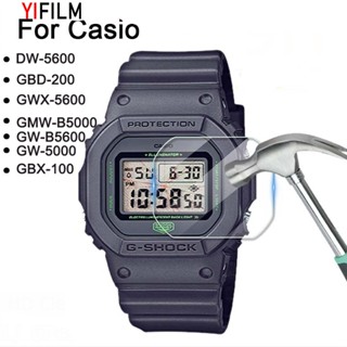 Yifilm ฟิล์มกระจกนิรภัยกันรอยหน้าจอ gshock*1 ชิ้น (DW-5600,G…