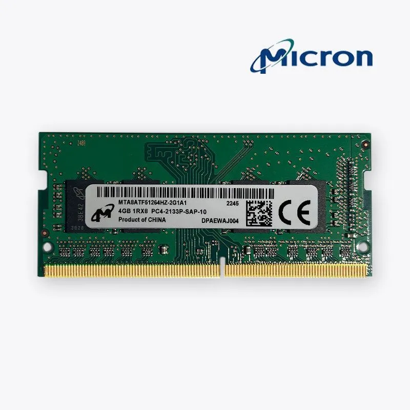 หน่วยความจําแล็ปท็อป Micron DDR4 RAM 4GB 8GB 16GB 2133MHz 260PIN SODIMM
