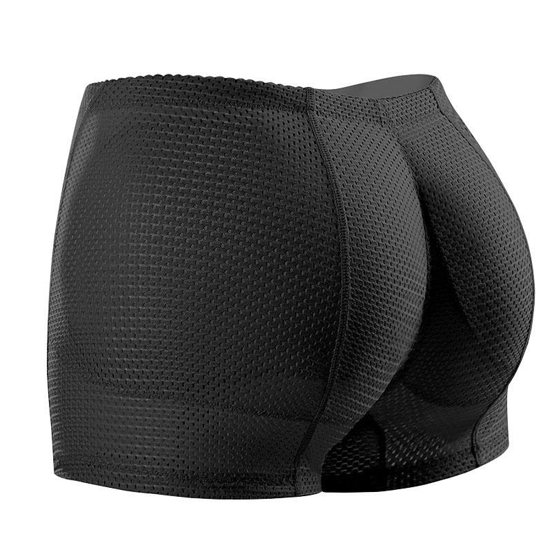 ผู้หญิงกางเกงเบาะปลอม Butt Lifter Padding กางเกงและสะโพก Enhancer Body Shaper กางเกงขาสั้น