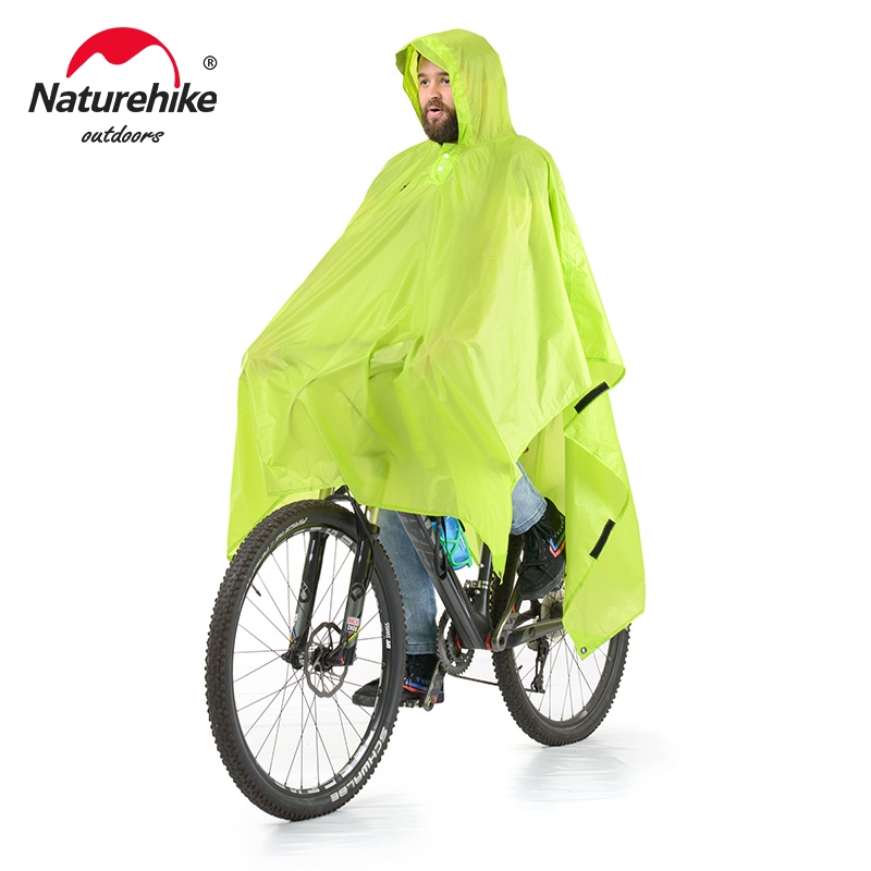 Naturehike 3 in 1 เสื้อกันฝน อเนกประสงค์ แบบพกพา สําหรับเดินป่า ตกปลา ปีนเขา