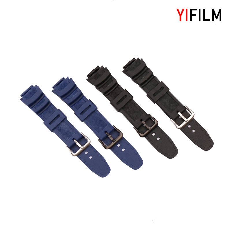 สายนาฬิกาข้อมือเรซิ่น ตัวผู้ และตัวเมีย สําหรับ Casio AE1400 SGW-300 400 500 AE1200 1300