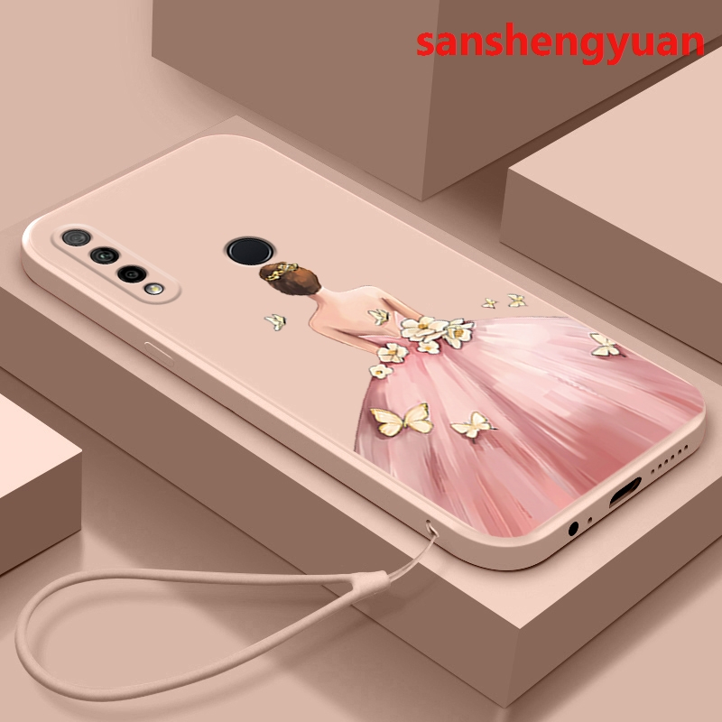 เคส ปลอกหัวเว่ย y6p y7p y8p โทรศัพท์กรณี softcase ซิลิโคนเหลวกันกระแทกปกการออกแบบใหม่ ytbyns01