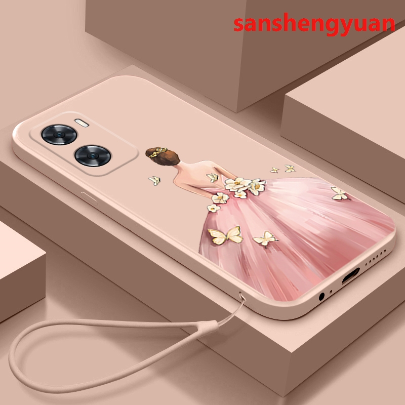 เคส ปลอก OPPO A57 4กรัม a77s a57s โทรศัพท์กรณี softcase ซิลิโคนเหลวกันกระแทกปกการออกแบบใหม่ ytbyns01