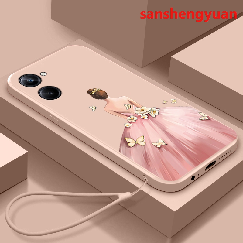 เคส ปลอก realme 10 realme 10 Pro 5กรัม realme 10 Pro บวกโทรศัพท์กรณี softcase ซิลิโคนเหลวกันกระแทกปกการออกแบบใหม่ YTBYNS01