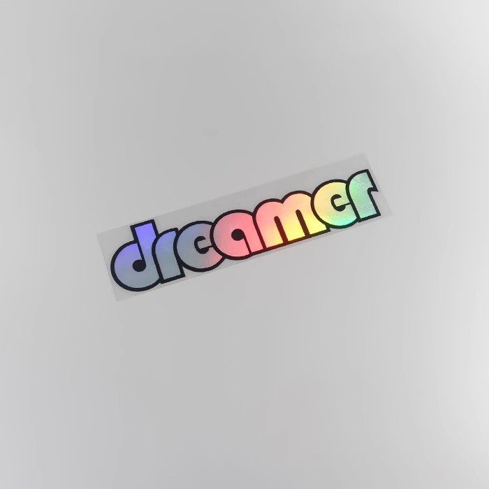 [P-A771] dreamer Dreamcatcher สติ๊กเกอร์ติดรถเลเซอร์สีสันสดใส dreamer สติ๊กเกอร์สีสันสดใส สติ๊กเกอร์ติดรถ สติ๊กเกอร์กระจกเลเซอร์