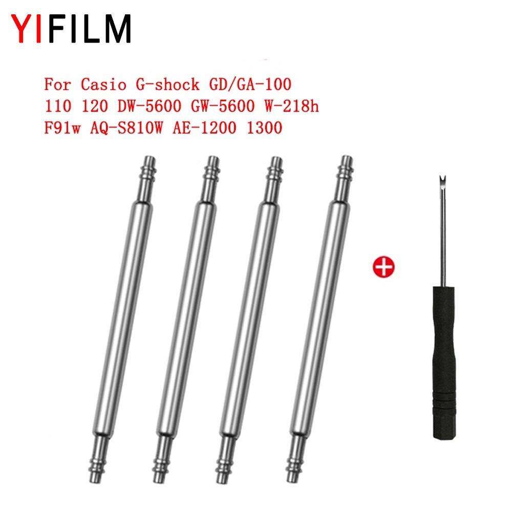 Yifilm เครื่องมือซ่อมแซมสายนาฬิกาข้อมือ สําหรับ Casio G-shock GD/GA-100 110 120 DW-5600 GW-5600 W-218h F91w AQ-S810W AE-1200 1300