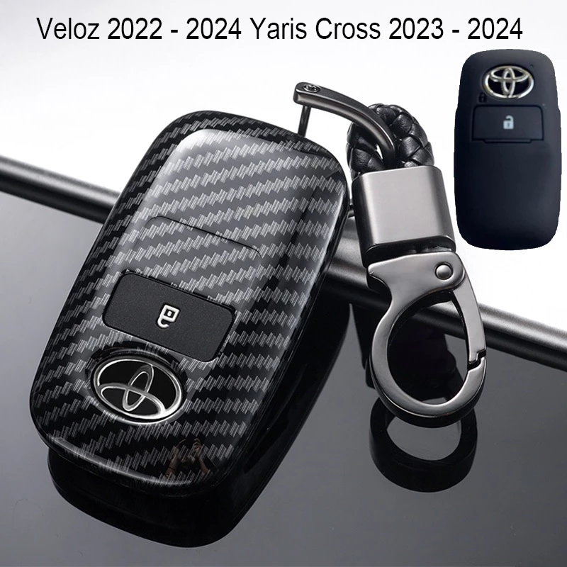 เคสกุญแจ For Toyota Veloz 2022 - 2024 Yaris Cross 2023 - 2024 ปลอกกุญแจ เคสรีโมตกุญแจ