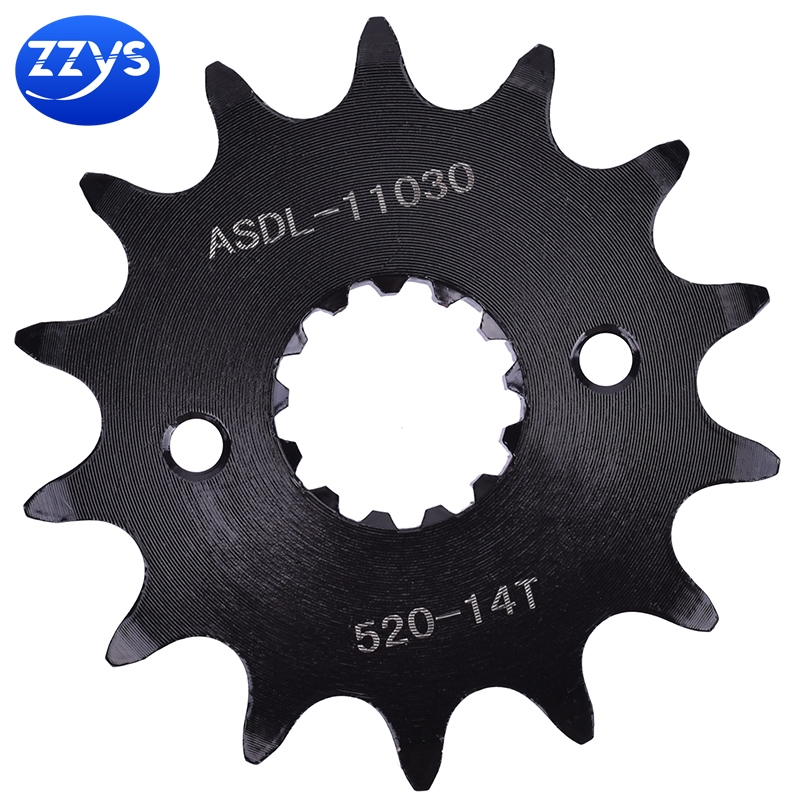 KAWASAKI 520-14T สเตอร์หน้ารถจักรยานยนต์สําหรับคาวาซากิ EL250 1988-2003 EX250 Ninja 250 R 86-07 KLX2