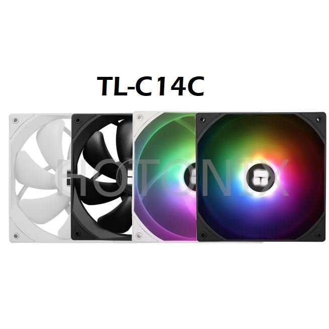 Thermalright TL-C14C พัดลมระบายความร้อน ARGB PWM 140 มม. สําหรับเคสพีซี