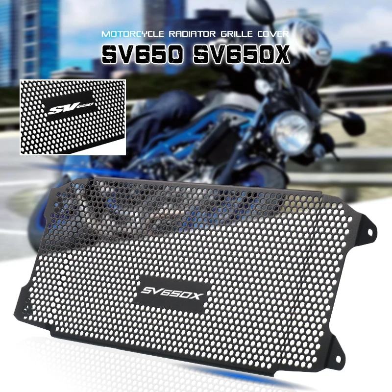 อุปกรณ์เสริมรถจักรยานยนต์หม้อน้ํา Guard Protector Grille Grill สําหรับ SUZUKI SV650 SV650X SV 650 SV