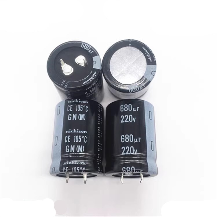 ตัวเก็บประจุไฟฟ้า 220v680uf 25X35 680UF 220V 25 * 35 GN 105 องศา