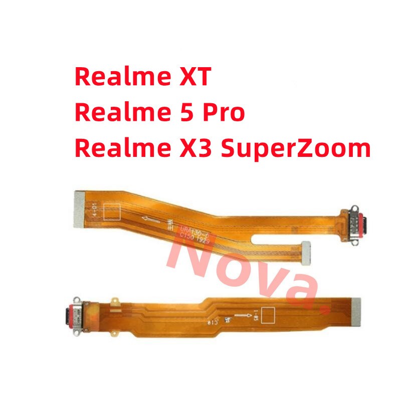 บอร์ดชาร์จ USB สําหรับ Oppo Realme XT 5 Pro X3 SuperZoom