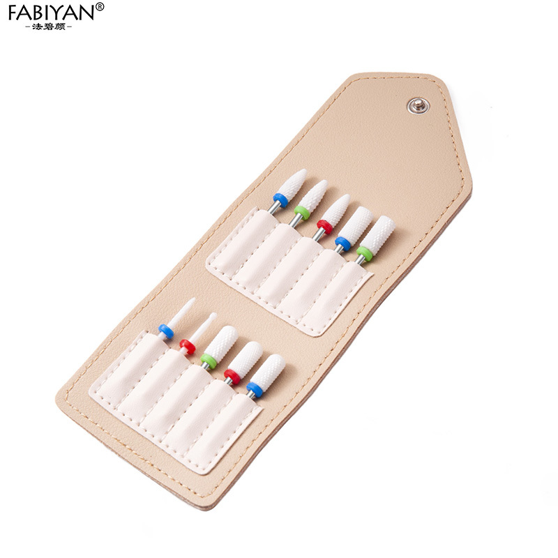 ชุดหัวเจียรเล็บ ชุดดอกสว่านเซรามิค สําหรับตกแต่งเล็บ 10 ชิ้น ต่อถุง FABIYAN - รูปที่ 7