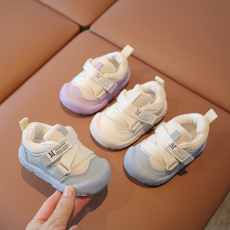 รองเท้าแตะเด็กอายุ 1-6 ปีสวมใส่สบายไม่ลื่น รองเท้าผ้าใบลําลอง ระบายอากาศได้ดี สําหรับเด็ก 2023