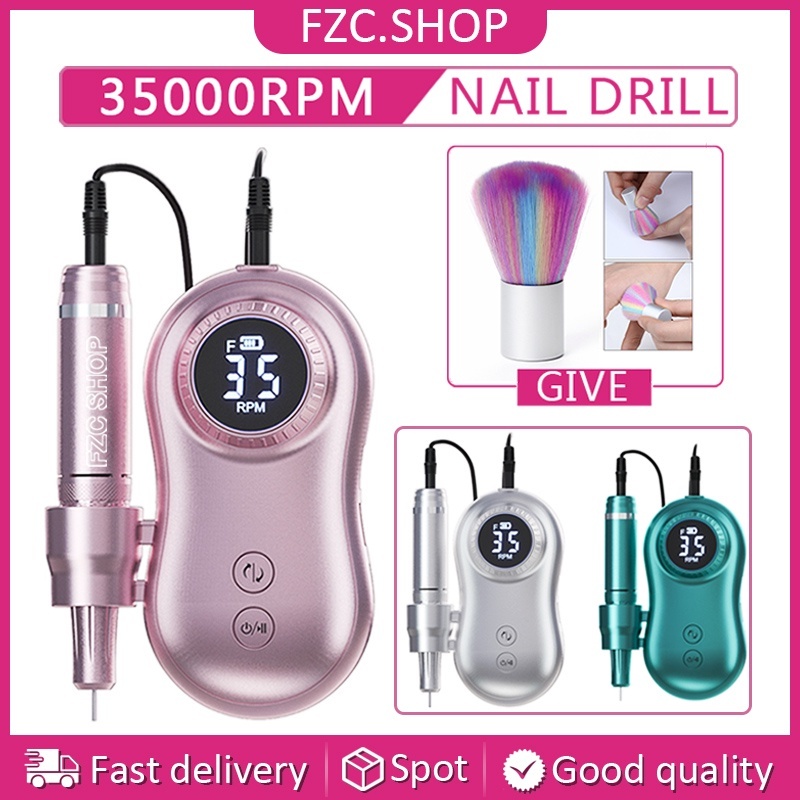 35000RPM เครื่อง เจียร์ เล็บ เครื่องเจียรเล็บไฟฟ้า