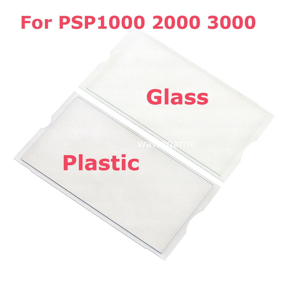 ฝาครอบเลนส์พลาสติก หน้าจอ LCD สําหรับ PSP PSP1000 2000 3000 1 ชิ้น