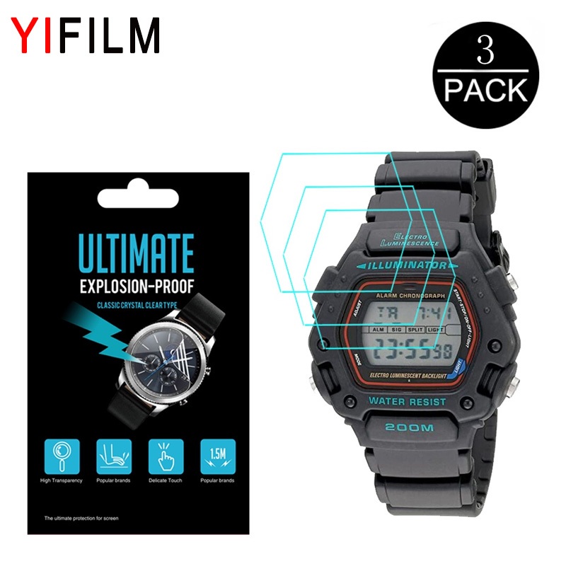 ฟิล์มนาโนใส ป้องกันรอยขีดข่วน ป้องกันรอยนิ้วมือ กันน้ํา สําหรับ DW290 3 ชิ้น