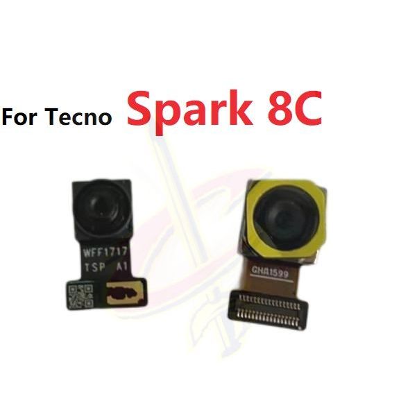 กล้องหน้า กล้องหลัง สําหรับ Tecno Spark 8C KG5k KG5j KG5n