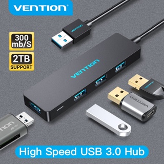 ราคาVention ฮับ USB 3.0 4 พอร์ต ความเร็วสูง สําหรับเครื่องพิมพ์ แล็ปท็อป PC CHK CHL
