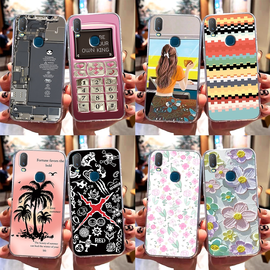 เคสโทรศัพท์มือถือ ซิลิโคนนิ่ม ปิดด้านหลัง ลายใหม่ 2023 สําหรับ Vivo Y11 2019 1906 Y11 Y 11