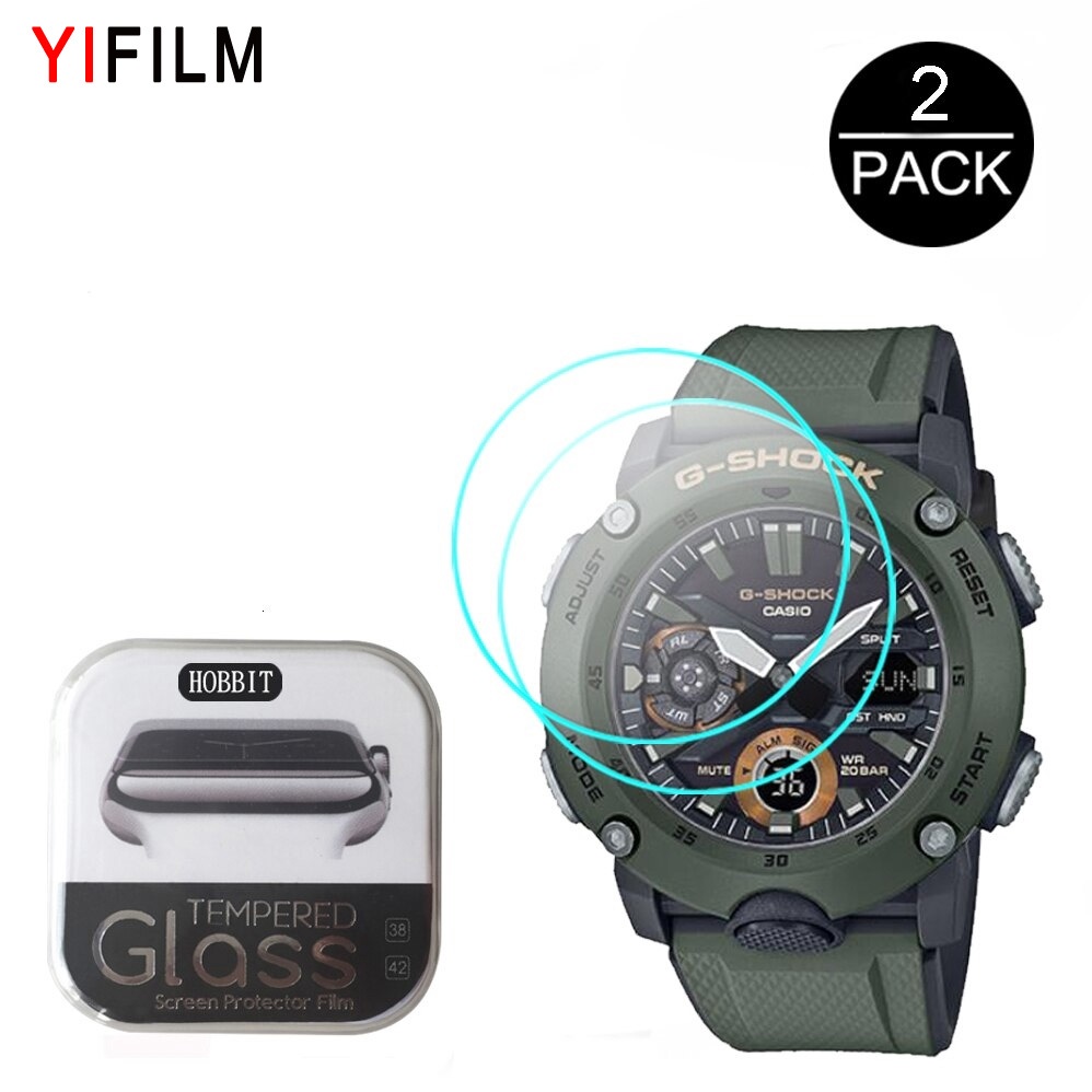 แผ่นฟิล์มใสป้องกันรอยหน้าจอสําหรับ casio g - shock ga - 2000 1a2pr 1a9pr 2apr 3apr 5a