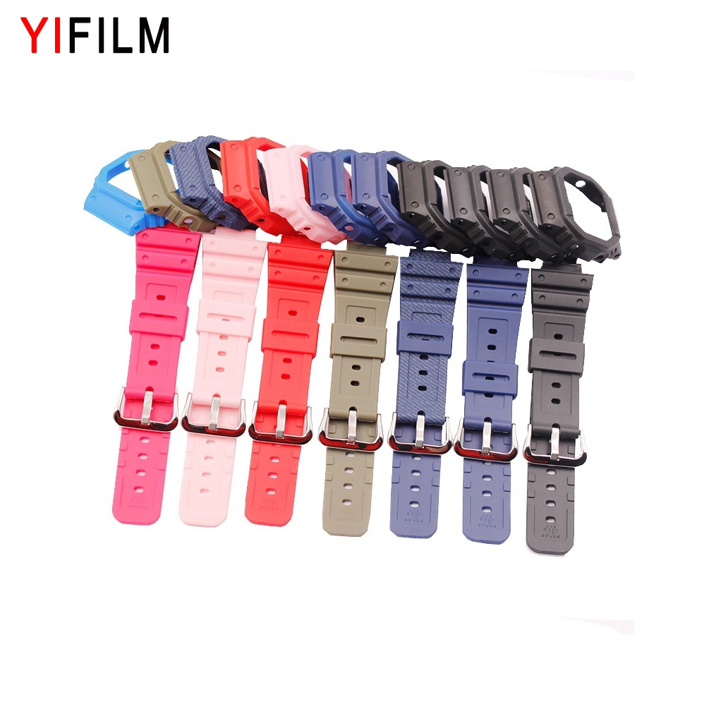 Yifilm เคสนาฬิกาข้อมือเรซิ่น สําหรับ Casio DW5600 DW5025 GW5000 Casio DW-5600 GW-5000