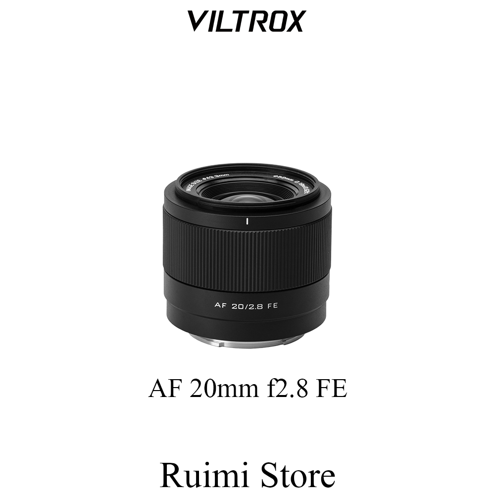 Viltrox 20 มม. f2.8 เลนส์มุมกว้าง โฟกัสอัตโนมัติ สําหรับกล้อง  E Mount 20mm f2.8