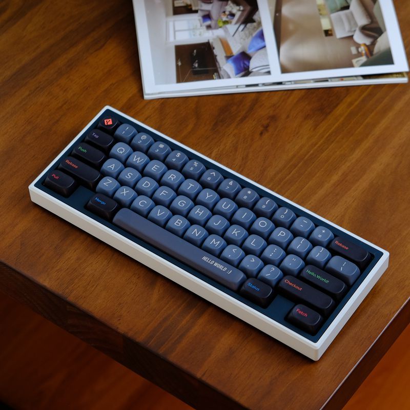 Keycap เฉพาะ GMK Oblivion Keycap โปรแกรมเมอร์สีดํา Keycap 126 คีย์ MOA Profile PBT ระเหิดห้าด้านสําห