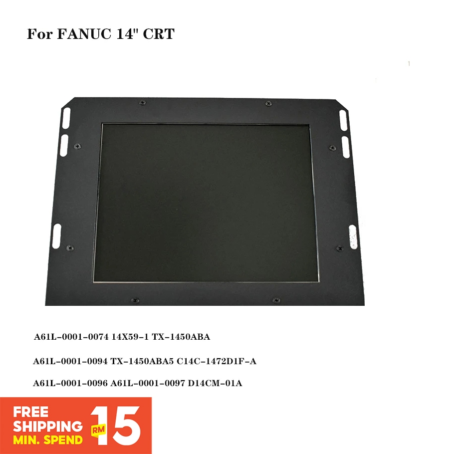 ⭐⭐⭐หน้าจอ LCD สําหรับ FANUC 14 นิ้ว CRT A61L-0001-0074 A61L-0001-0094 A61L-0001-0096 A61L-0001-0097