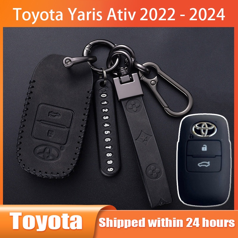 เคสกุญแจ For Toyota Yaris Ativ 2022 - 2024 เคสกุญแจรถยนต์