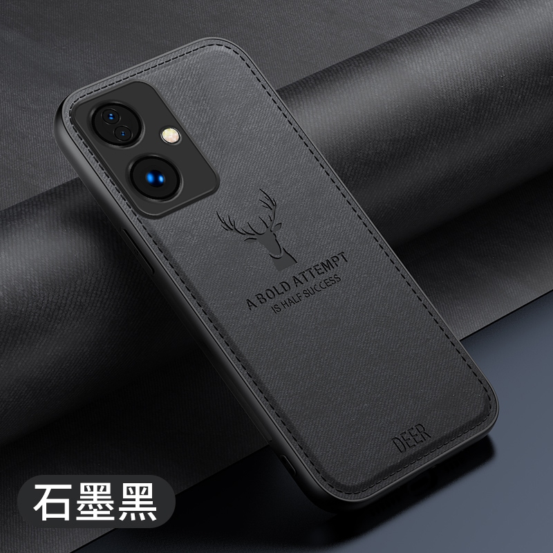 เคส OPPO A79 5G สำหรับ OPPO A79 5G (CPH2557)【กล้องหนังแกะปกป้องที่แม่นยำฝาครอบเคสโทรศัพท์นักธุรกิจ】