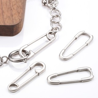 1/5ชิ้นสแตนเลสคลิปหนีบกระดาษจี้อุปกรณ์เสริมสําหรับเครื่องประ…