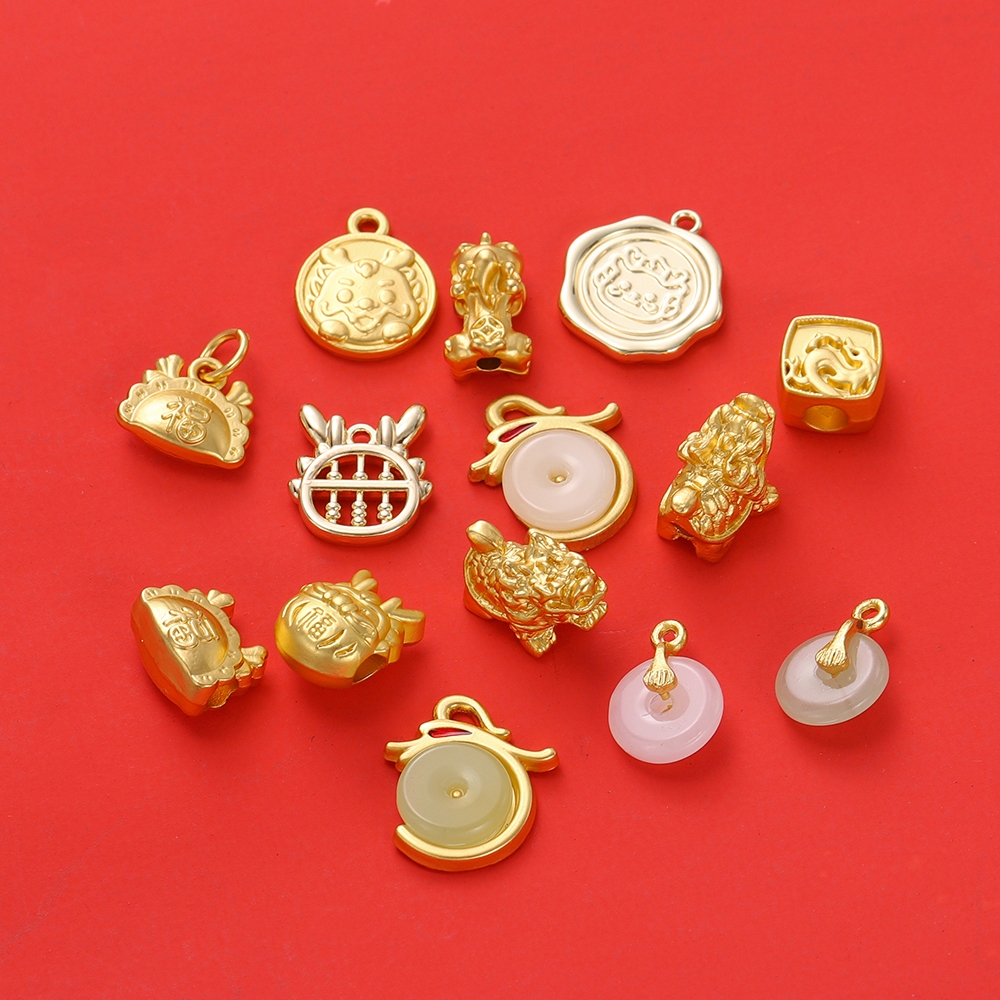 St. kunkka 2 ชิ้น จี้สร้อยคอ สร้อยข้อมือ สไตล์จีน 2024 สําหรับทําเครื่องประดับ DIY — صورة 4