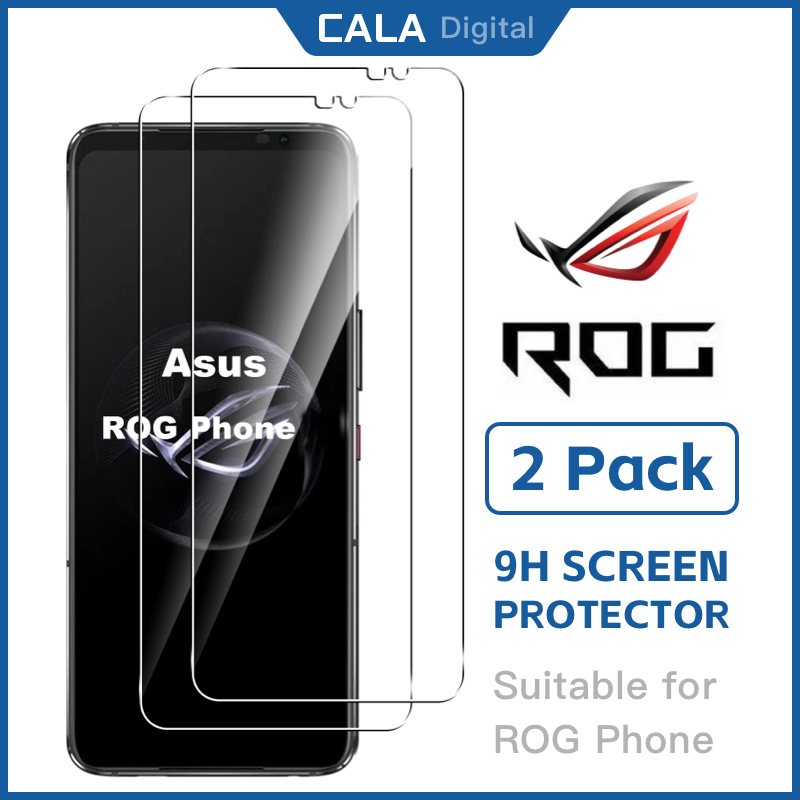 Zexdo สําหรับ Asus Ally ROG โทรศัพท์ 5/5s /5 Pro/5s Pro/3/2 กระจกนิรภัยป้องกันหน้าจอ Anti Scratch Bubble ฟรี 9H แก้ว