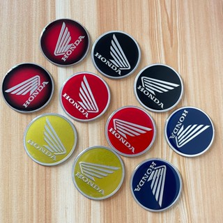 สติกเกอร์เรซิ่น วงกลม ลายโลโก้ 3D ขนาด 60 มม. สำหรับติดตกแต่…